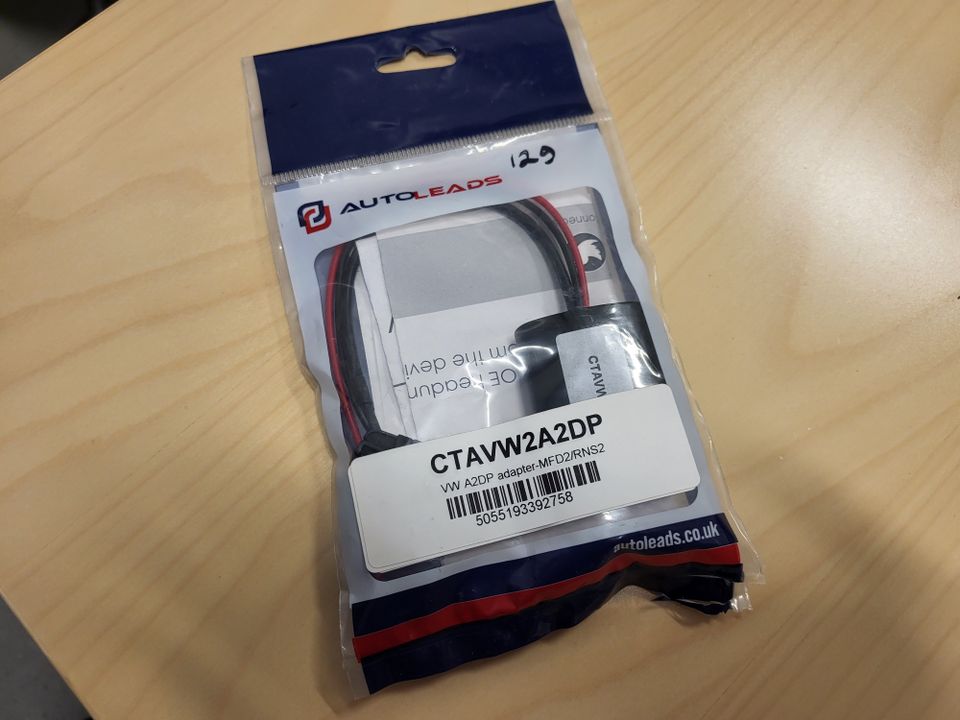 CTAVW2A2DP Volkswagen Bluetooth-vastaanotin