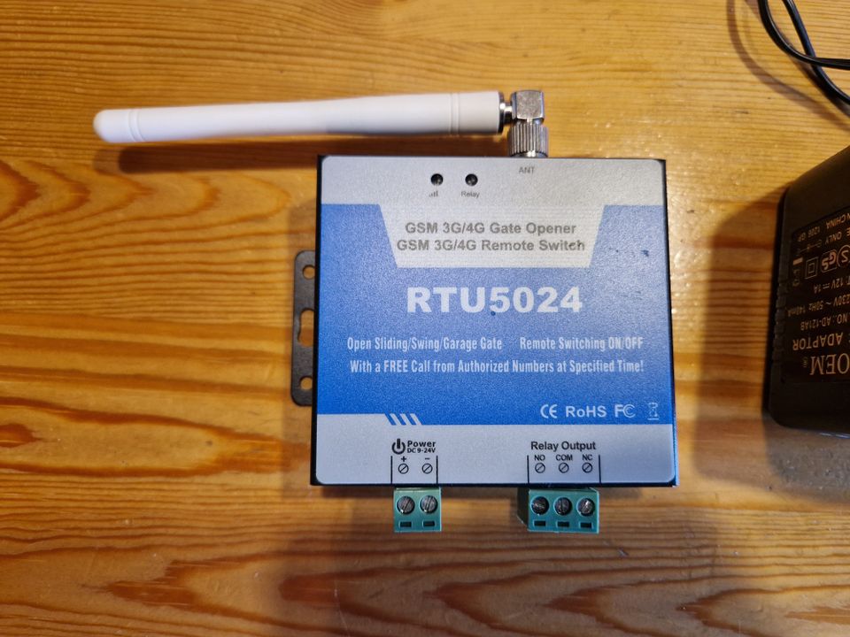 GSM Rele / ohjausmoduuli RTU5024