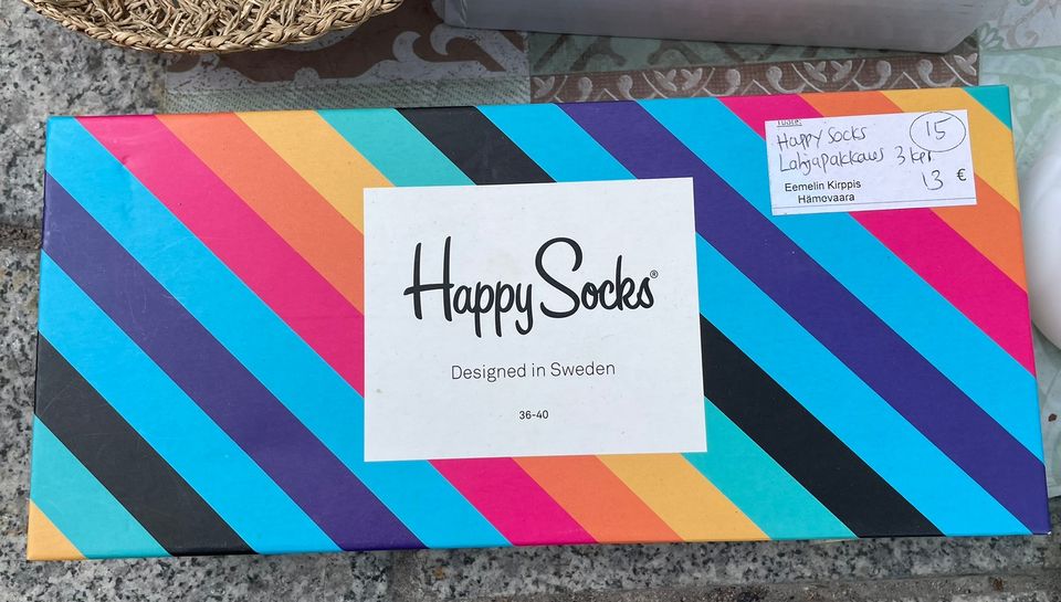 Happy Socks lahjapakkaus uudet