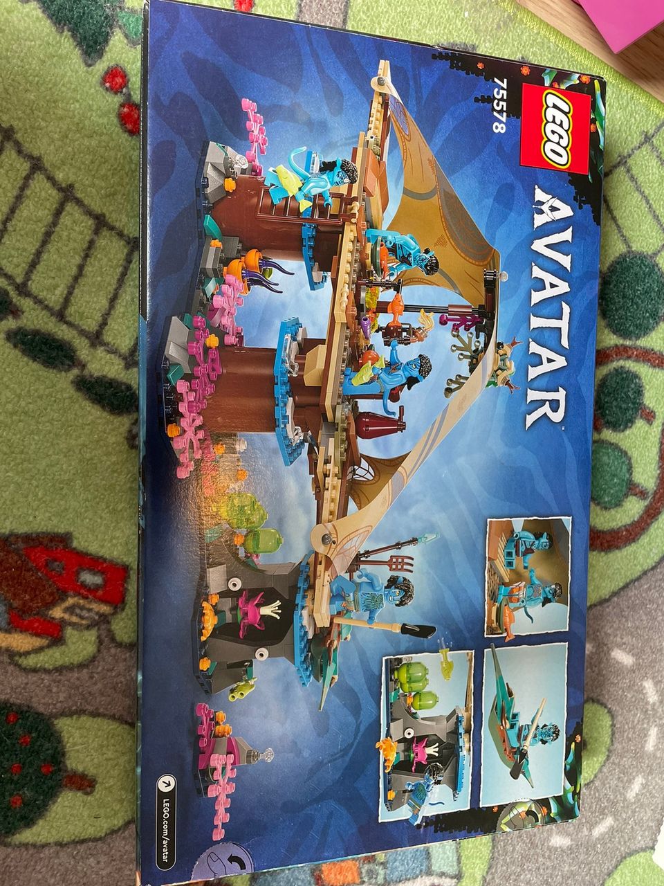 UUSI LEGO Avatar Metkayinan koti riutalla 75578