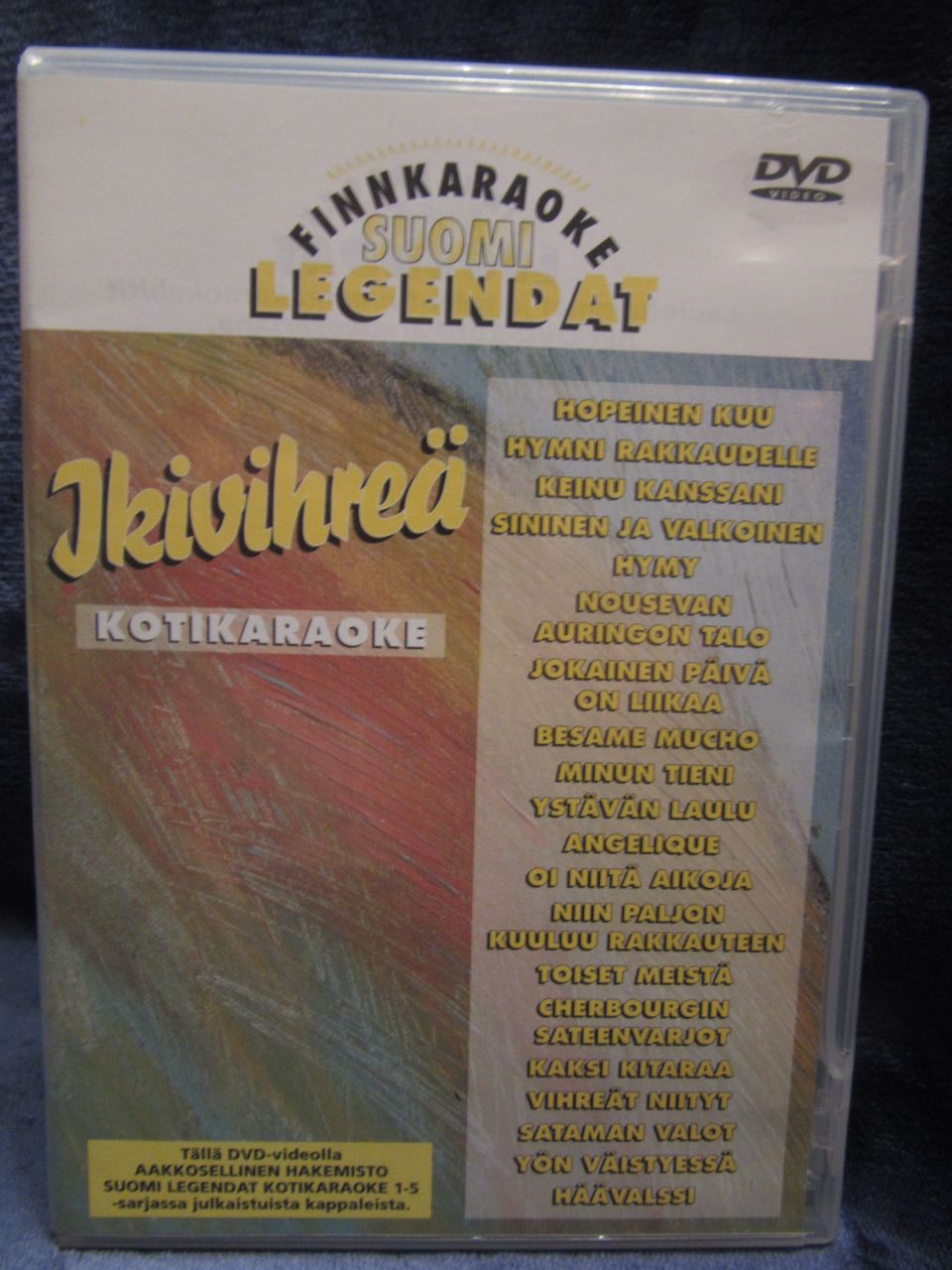 Suomi Legendat Kotikaraoke dvd