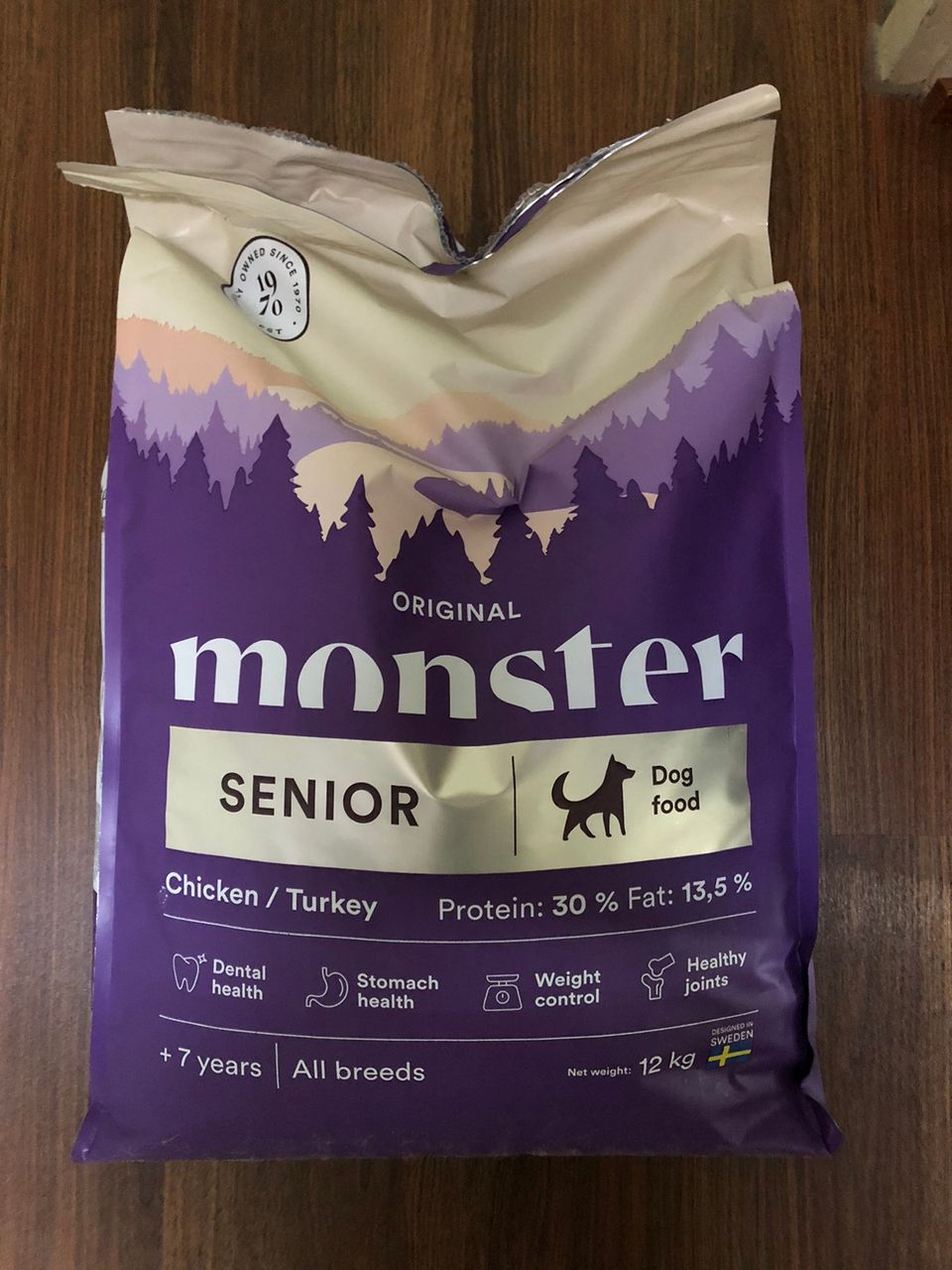 Koiran ruoka: Monster Senior Chicken/Turkey