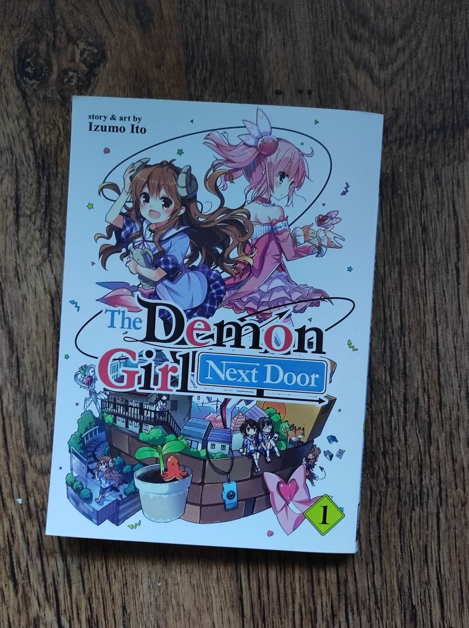 The demon girl who lives next door manga englanniksi