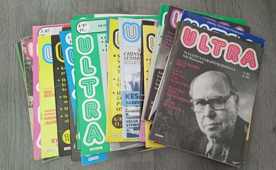 Ultra-lehtiä 80-luvulta