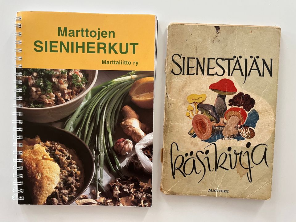 Sienikirjoja, Marttojen sieniherkut, Sienestäjän käsikirjat