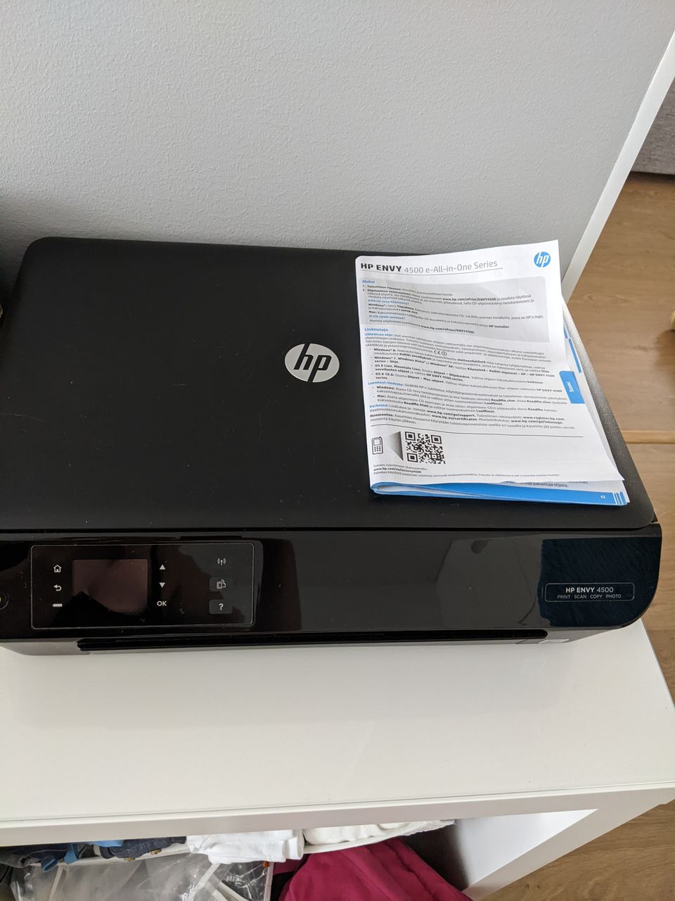 HP Envy 4500 all-in-one printer: tulostus/kopiointi/skannaus/valokuvat