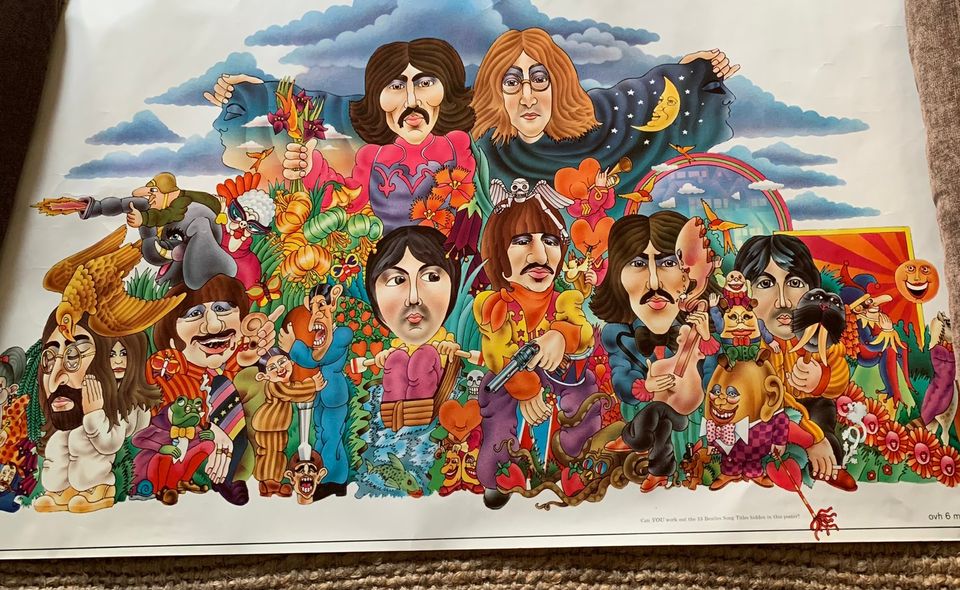 Beatles retro juliste