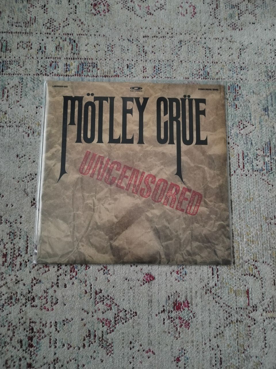 Mötley Crue - Uncensored Laserdisc
