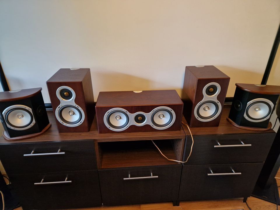 Kotiteatterisetti Monitor Audio GS10, GS LCR, RSFX