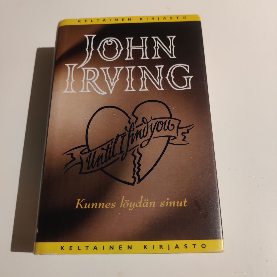 John Irving Kunnes löydän sinut
