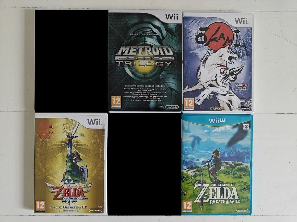 Käytettyjä Nintendo Wii & Wii U pelejä