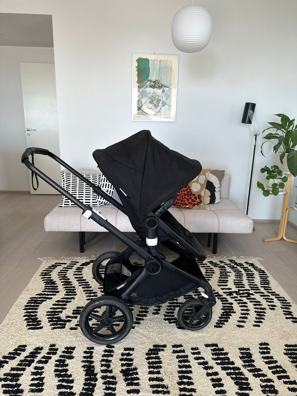 Bugaboo Fox 2 All black yhdistelmävaunut