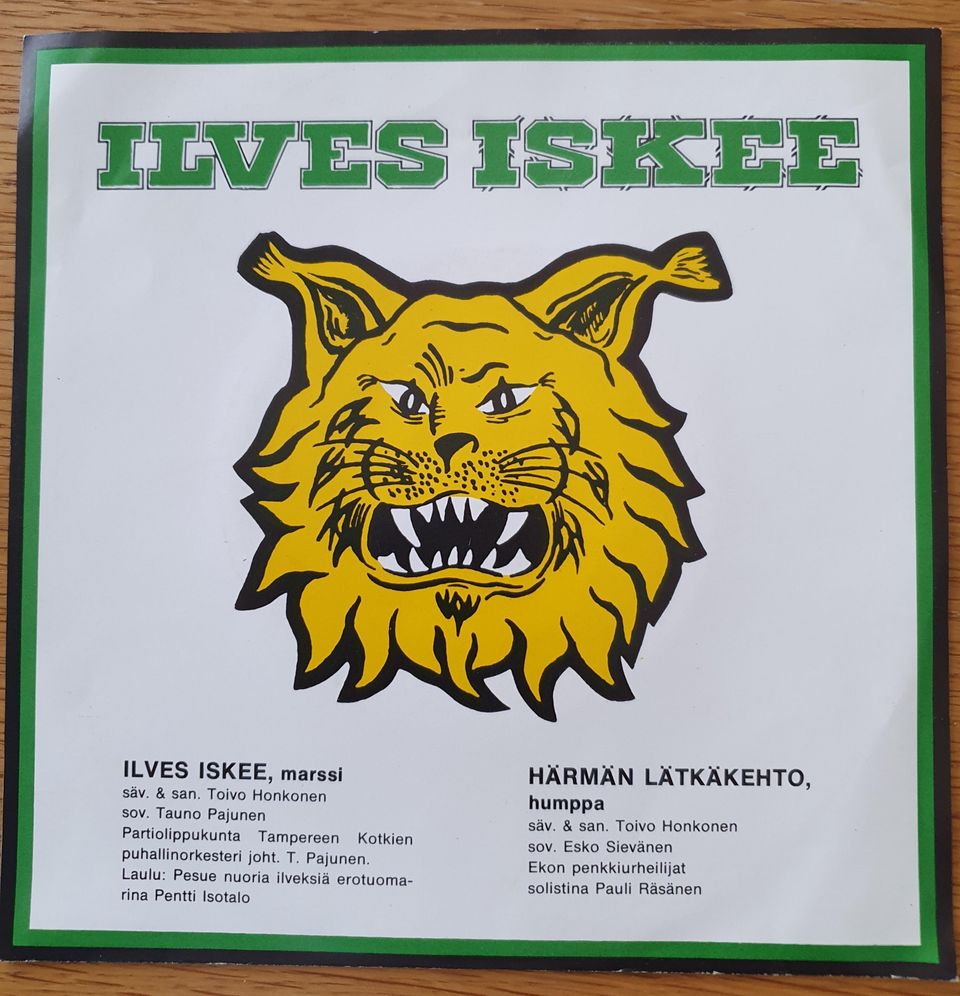 Ilves iskee - marssi, singlelevy