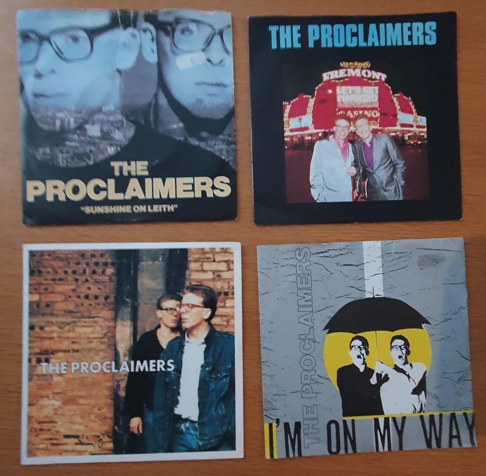Proclaimers, 4 x 7" single