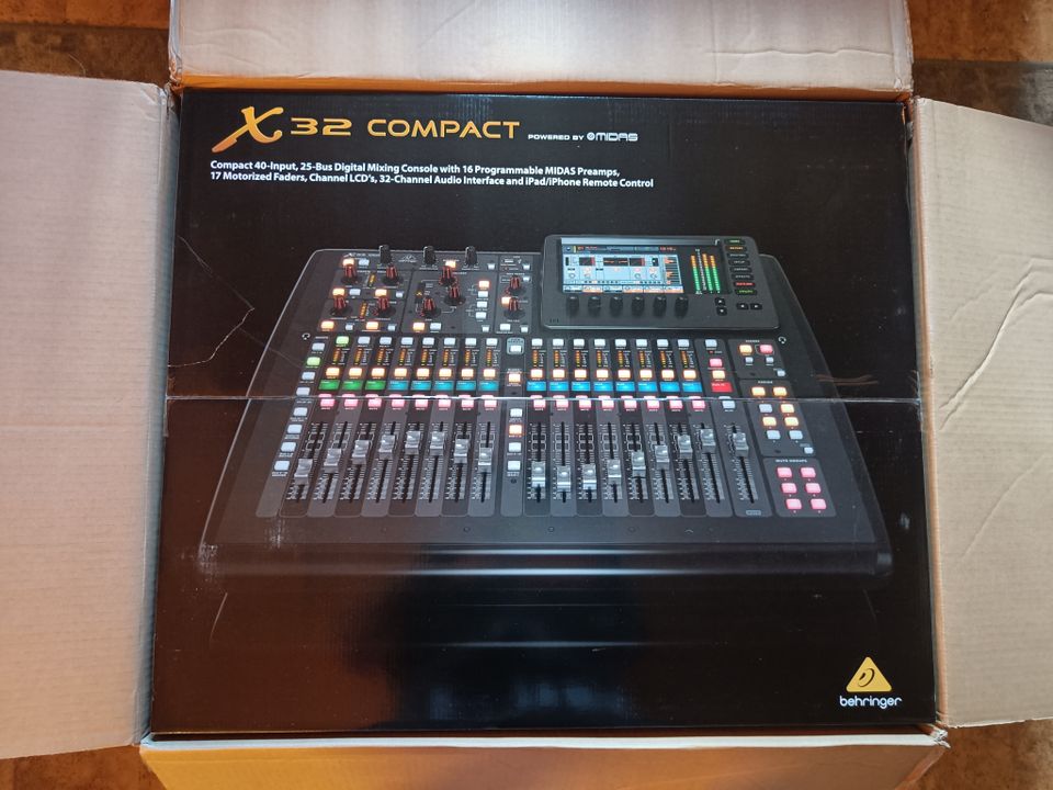 Behringer x32 compact uusi!