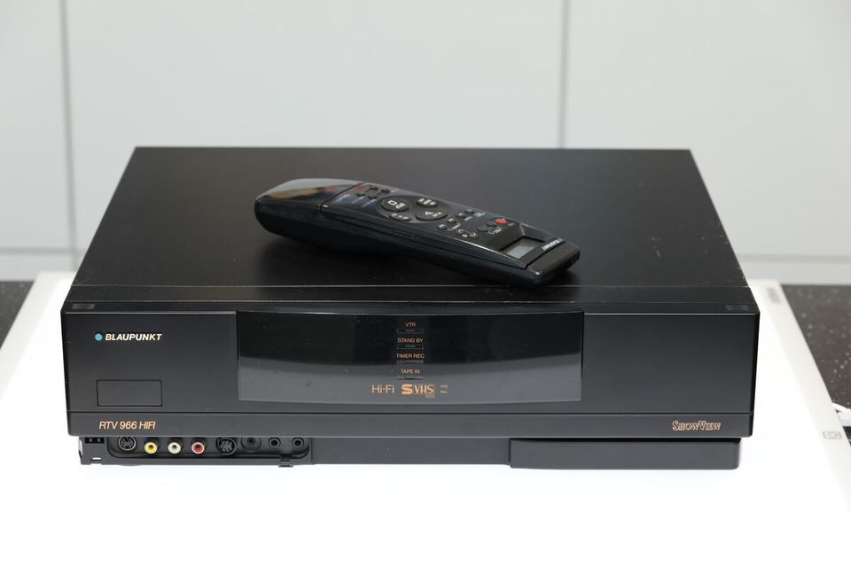 Blaupunkt RTV966 HiFi nauhuri, Super VHS
