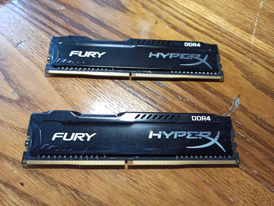 Kingston Fury HyperX DDR4-2666 CL 16 2*8 Gt