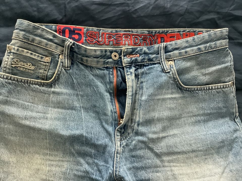 Superdry farkku shortsit