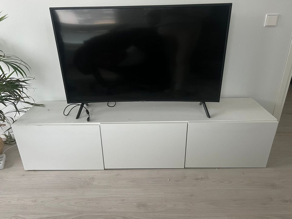 IKEA BESTÅ TV-taso Valkoinen