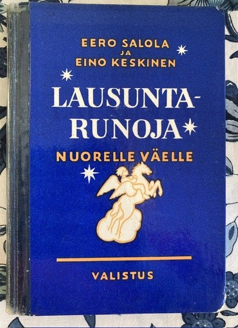 Kirja Lausuntarunoja nuorelle väelle Eero Salola - Eino Keskinen