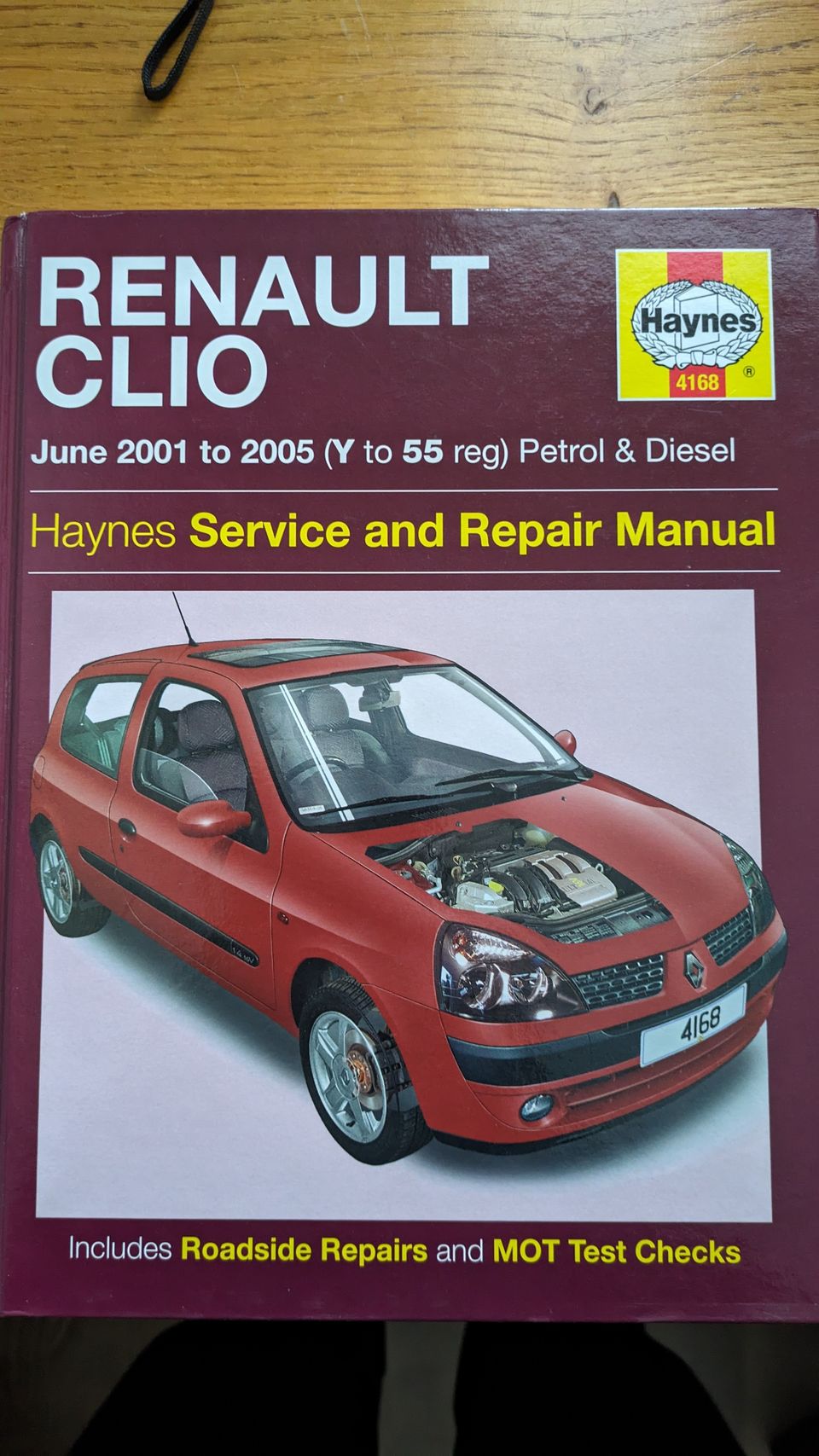 Renault Clio 2001-2005 korjausopas