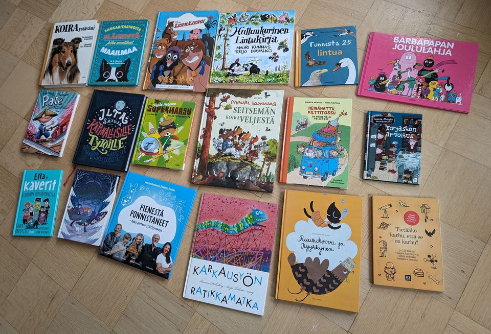 Lasten kirjoja 1€/kpl