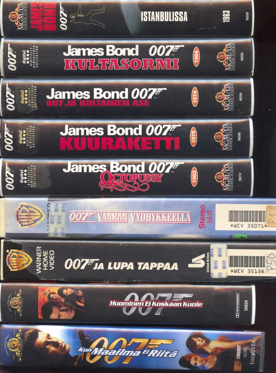 Bond VHS