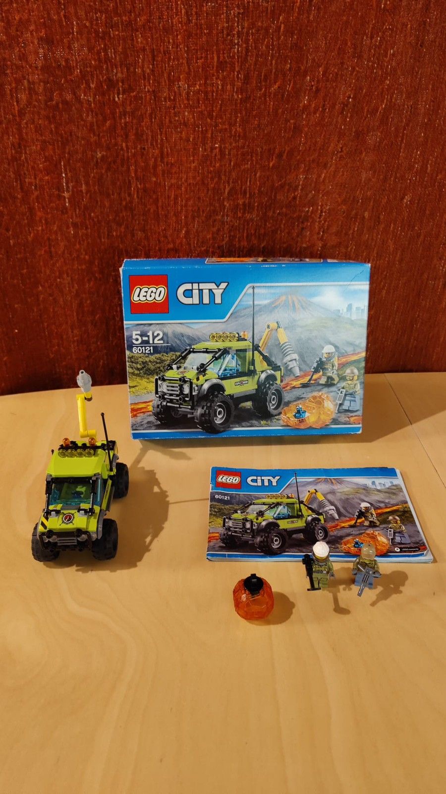 Lego city Tulivuoren tutkimusauto 60121