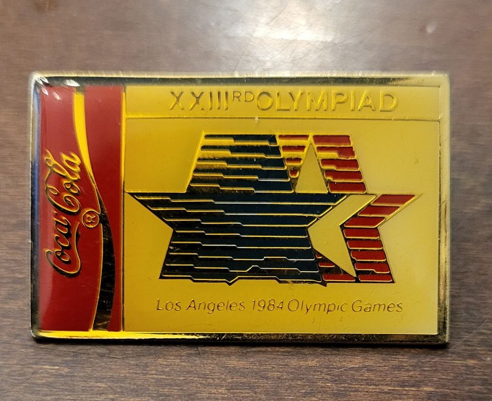 Olympia Coca Cola pinssi