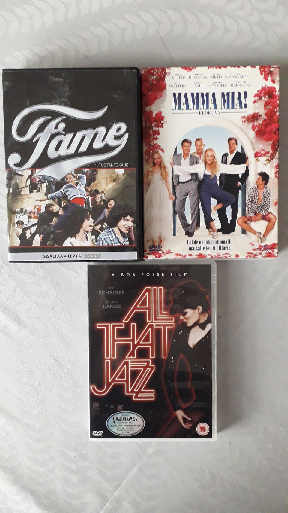 Dvd setti 3 kpl, All that jazz ym