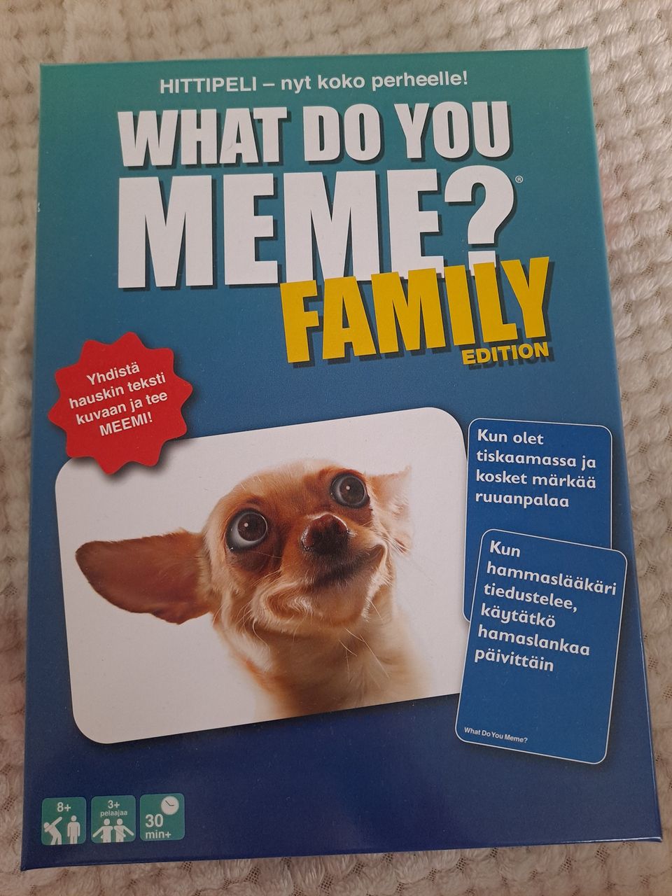 What do you meme-meemipeli koko perheelle