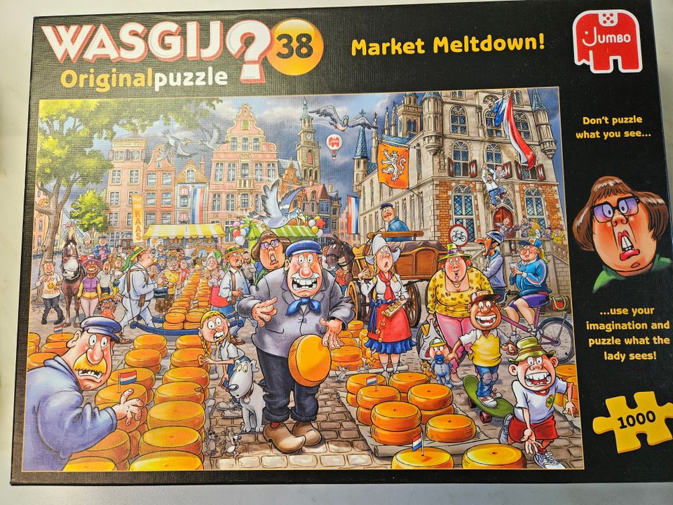 Myydään Wasgij 38 Originalpuzzle -palapeli