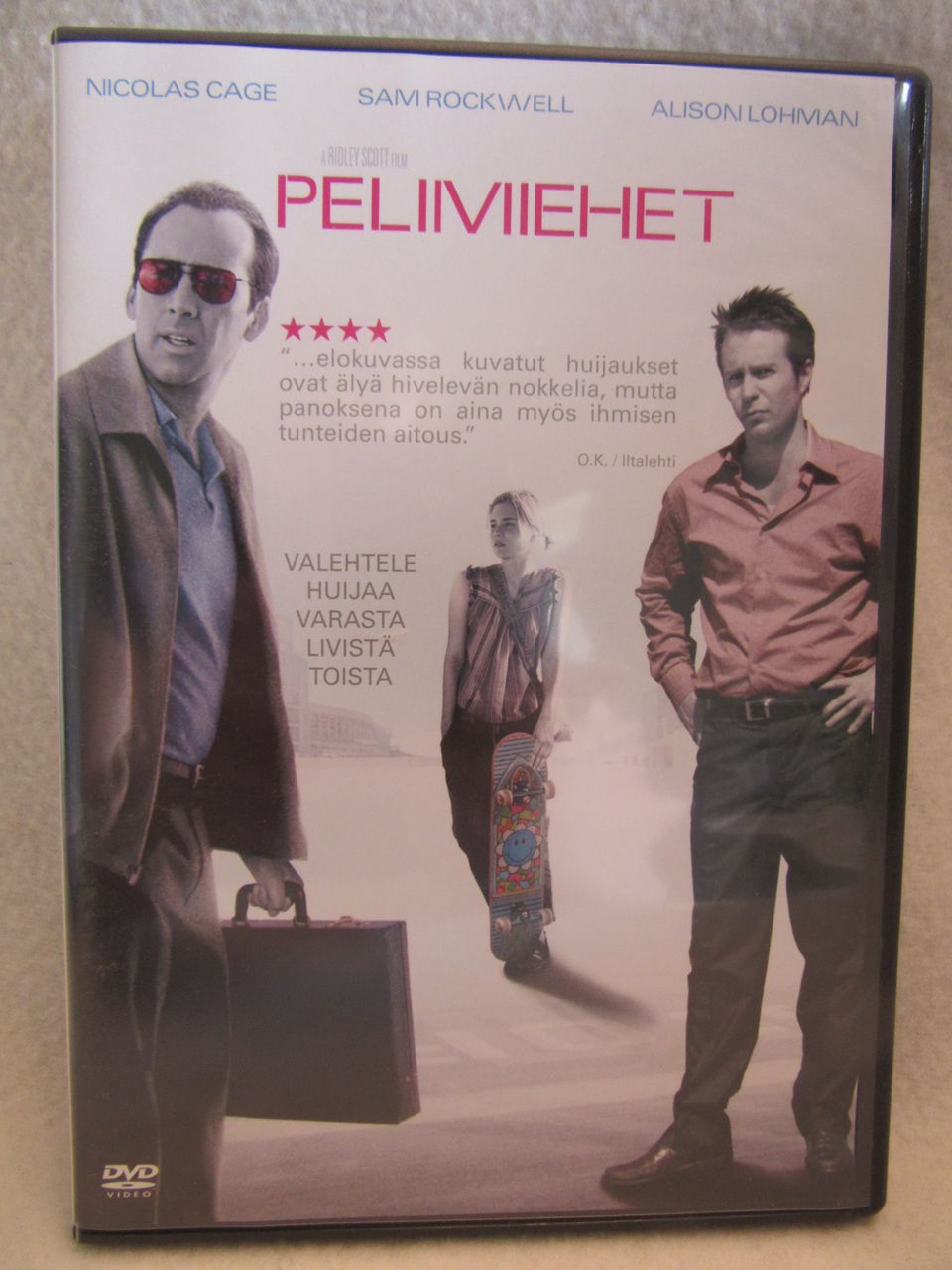 Pelimiehet dvd