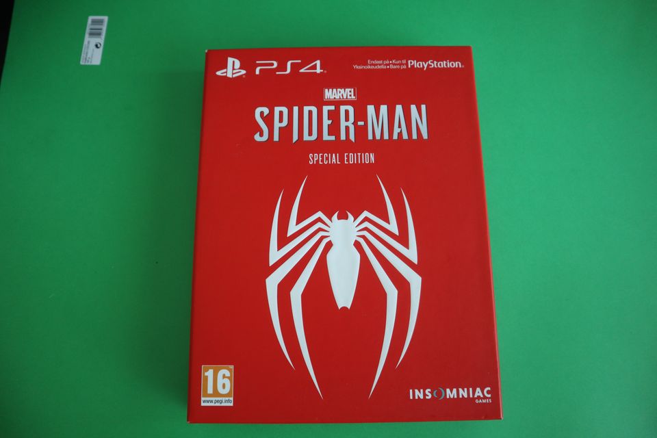 PS4 Spiderman Special edition (ei peliä)