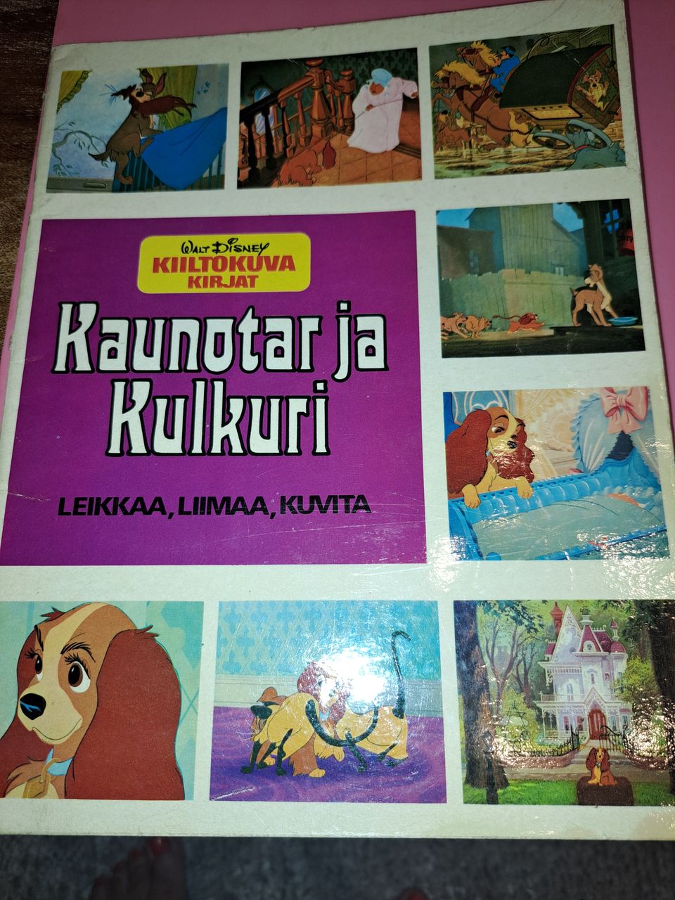 Kaunotar ja Kulkuri kiiltokuvakirja