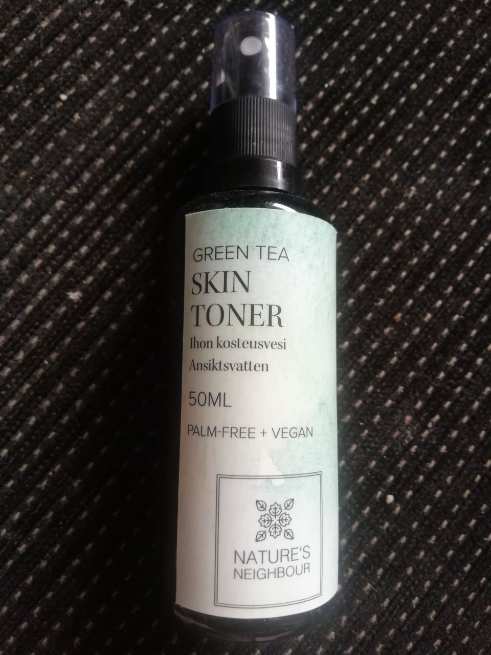 Green tea ihon kosteusvesi