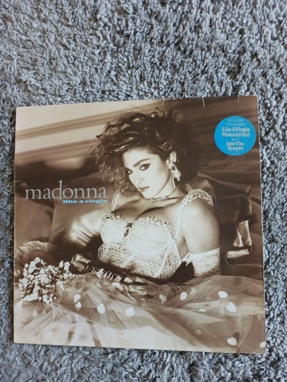 Madonna, Samantha Fox ja Sabrina LP-levyt