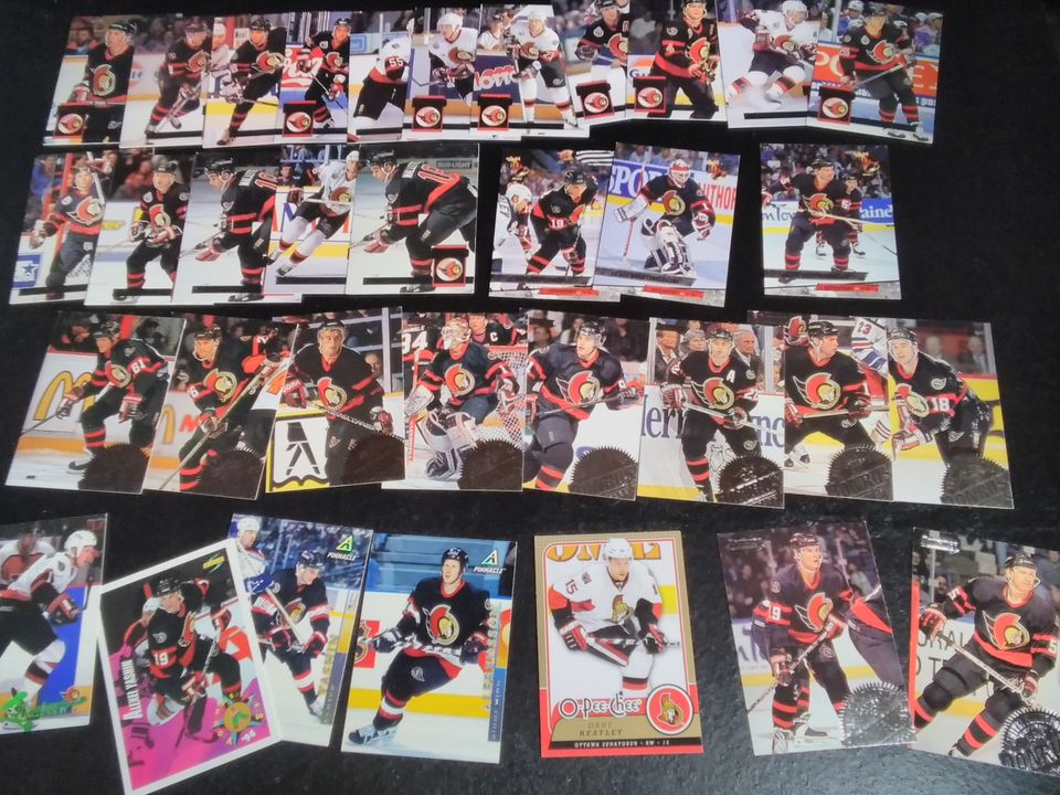 Ottawa Senators-jääkiekkokortit postitettuna Erä891