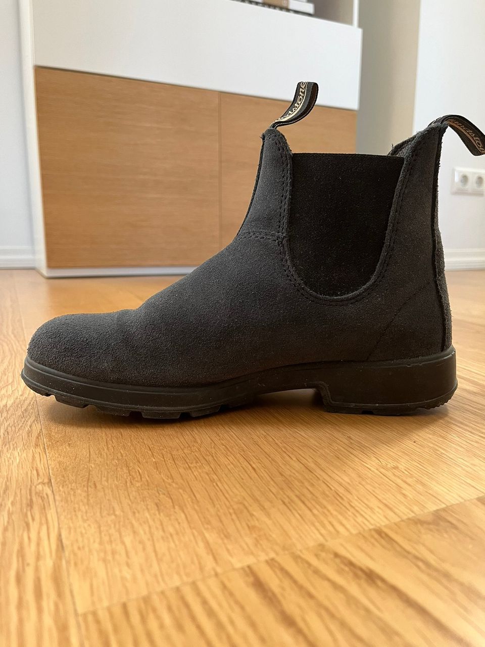 Siniharmaat unisex bootsit