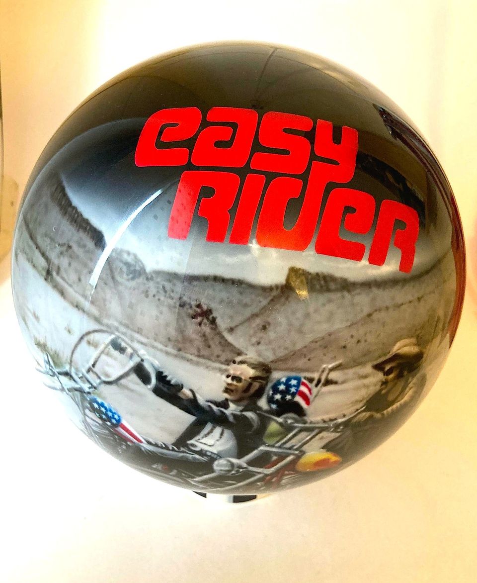 Easy Rider keilapallo koriste-esine
