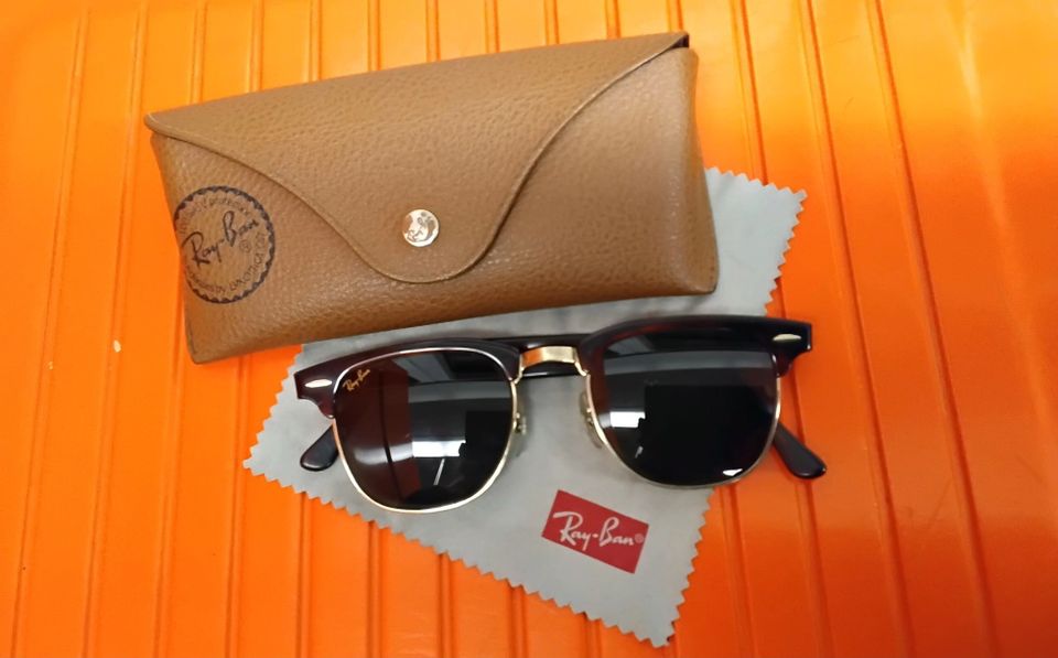 Bausch & Lomb Ray-Ban U.S.A. Clubmaster Vintage Aurinkolasit