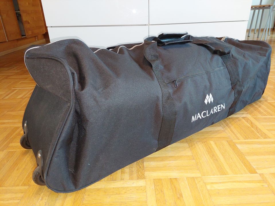 Maclaren matkarattaiden pyörällinen kuljetuslaukku