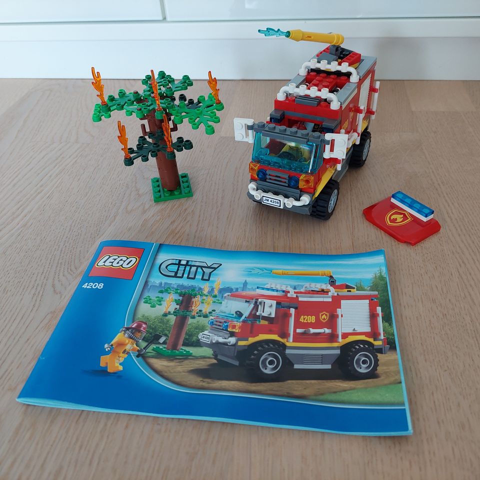 Lego City, maastopaloauto, 4208