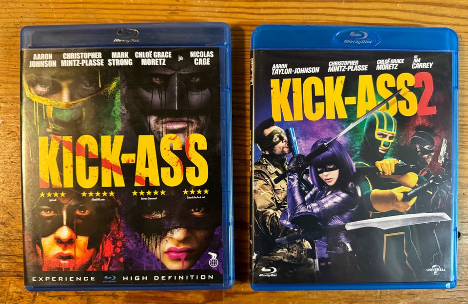 Kick-ass 1 ja 2