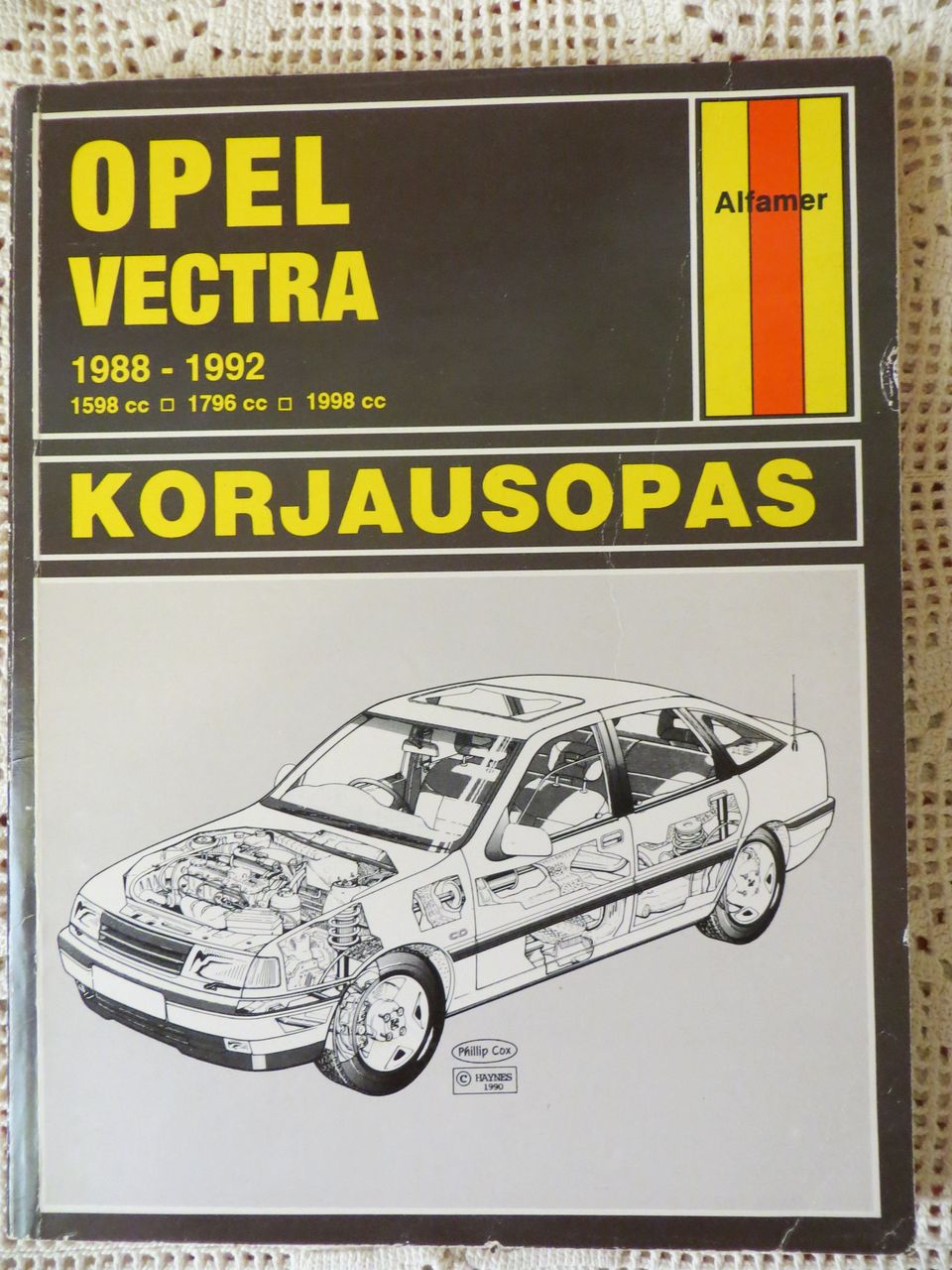 Korjausopas Opel Vectra 1988-1992