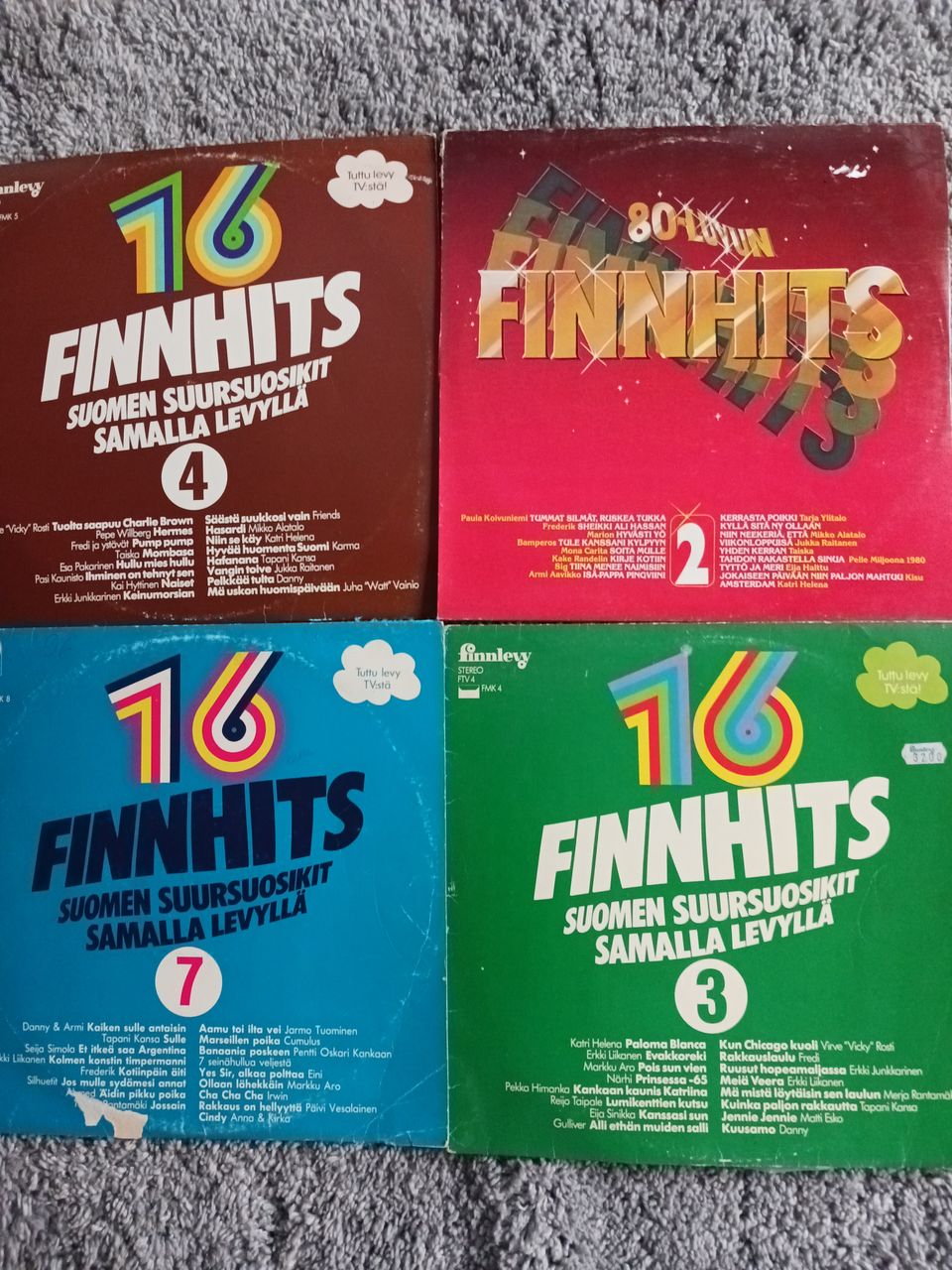 Finnhits LP-levyt