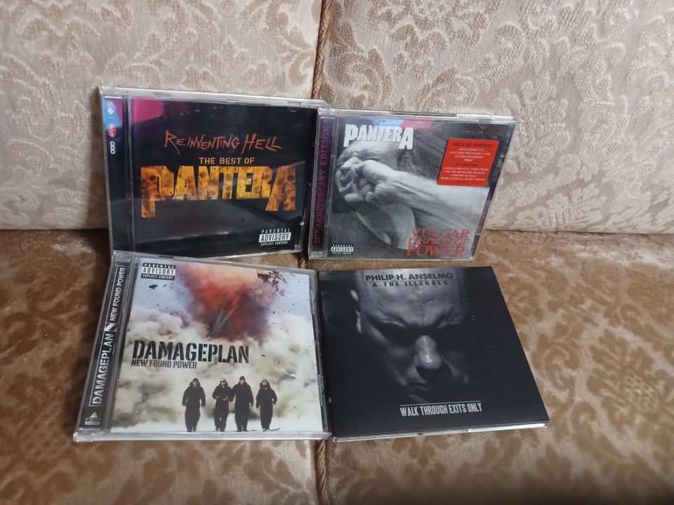 Pantera, Down, Damageplan, Phil Anselmo, Hellyeah, Mastodon, Machine Head CD:t