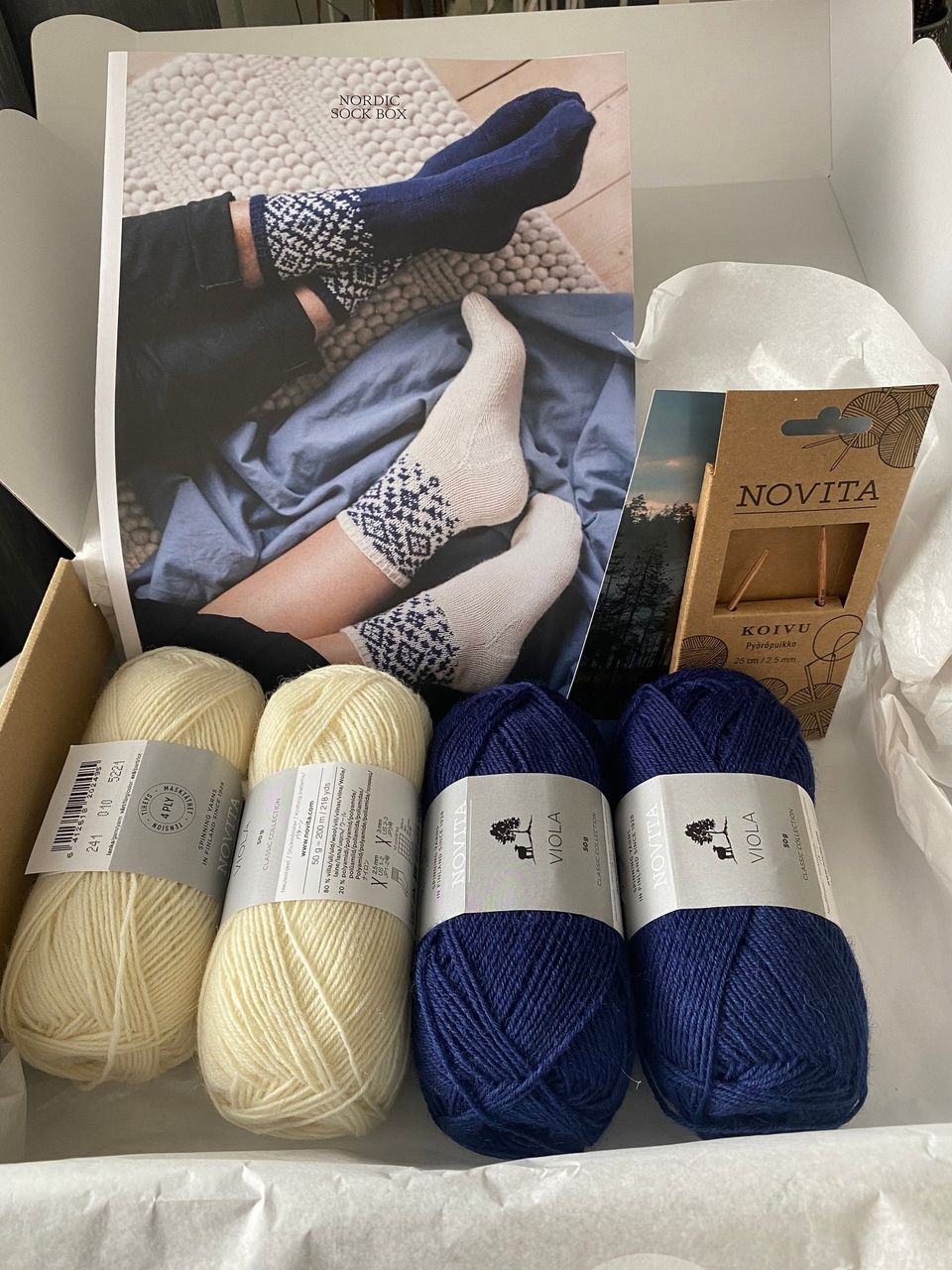 Novita Nordic Sock box 2/2024