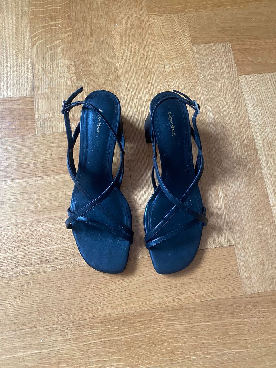 & Other Stories strappy leather sandals, size 38
