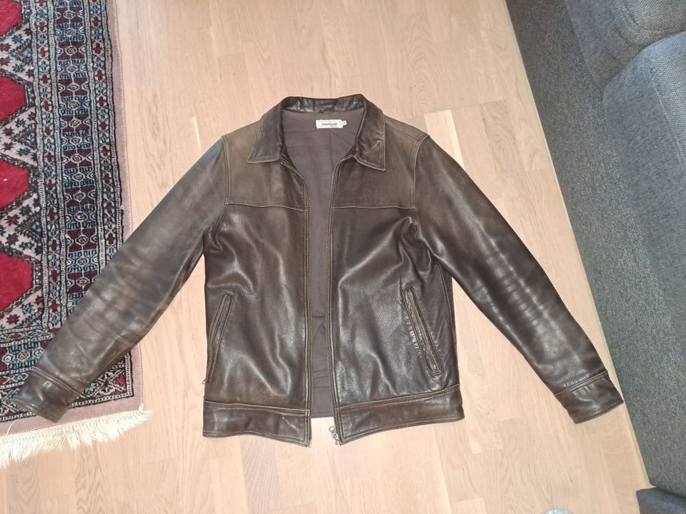 100% Real Leather Jacket (Men)